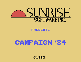 Play <b>Campaign '84</b> Online